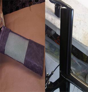 Push Bike Seat Post Repair
