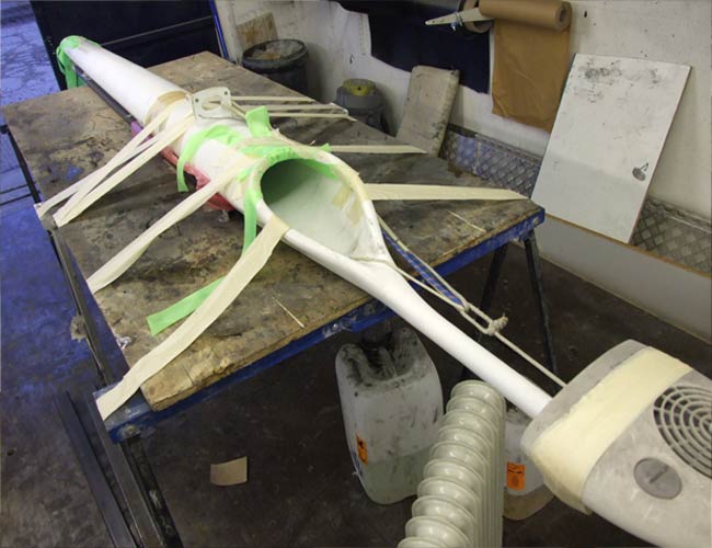 Spinaker Chute Repairs