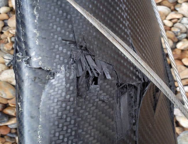 Catamaran Mast Repairs
