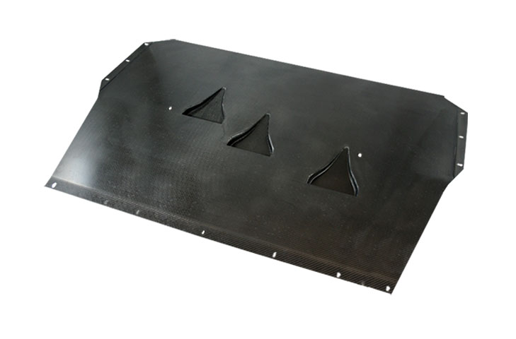 Lotus Elise/Exige S2 111R/240R/240S/Europa Carbon Rear Floor Section (Wide) - 3 NACA Ducts - R01SB0248