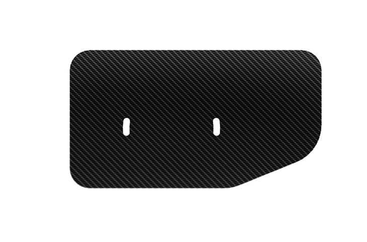 Carbon Fibre Front Wing End Plates - 225mm - Pair - R01SB0398