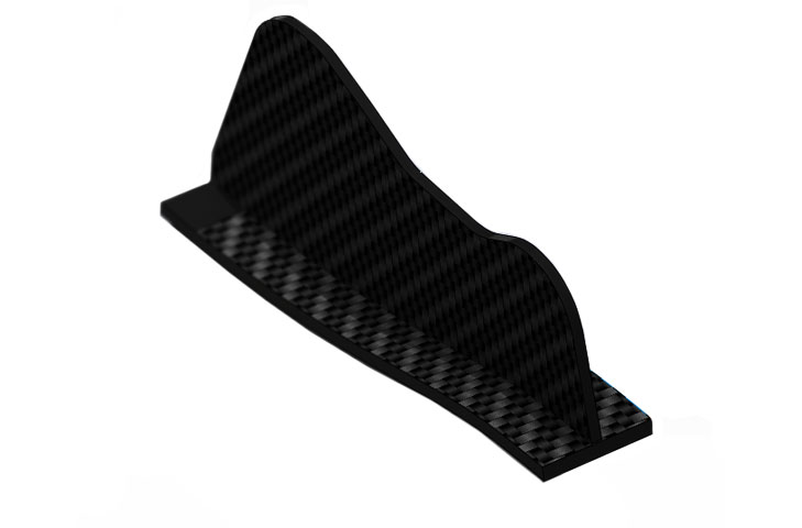 Carbon Wing Support Tab 310mm LD Wing Straight Top Mounted LH RH. - R01SB0428