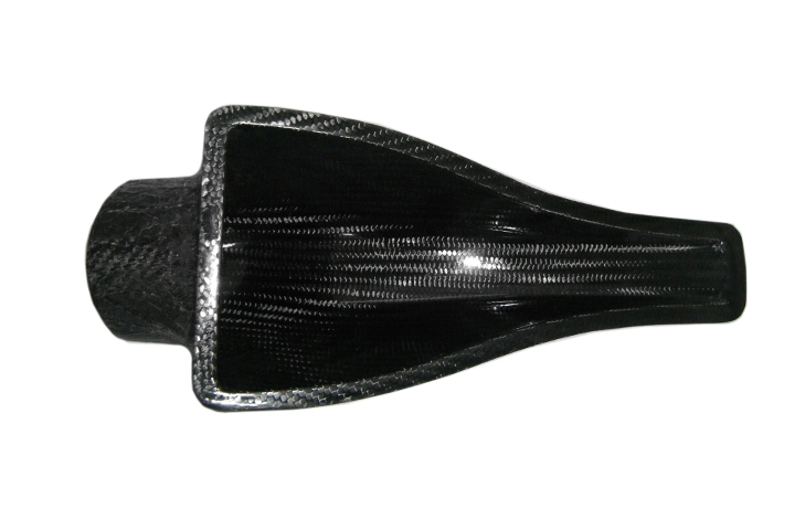 Reverie Carbon Fibre NACA Air Duct - 75mm Outlet - R01SE0178