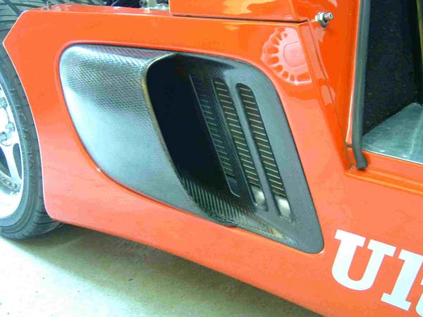 Ultima GTR/Can-Am (99 - 16) Carbon Fibre Air Intake Duct Assembly - UK Drivers Side