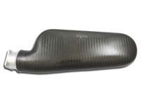 Reverie Fontana 65X Carbon Intake Plenum - LH 100mm Tapered Inlet, 98.9mm Square S2000 Throttle Mounting