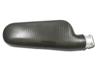 Reverie Fontana 65X Carbon Intake Plenum - RH 100mm Tapered Inlet, 98.9mm Square S2000 Throttle Mounting