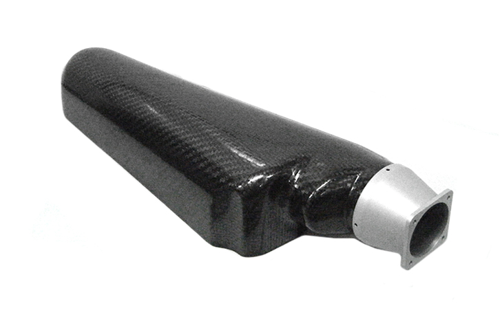 Reverie Fontana 6 Cylinder LH Carbon Intake Plenum - 70mm S2000 Inlet Adaptor - R01SE0585