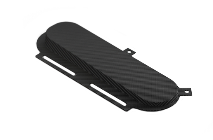 Zolder PX600 30-to-10mm Length Angled +3 Degrees Back Plate - R01SE0741