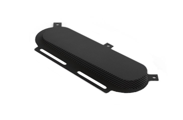 Zolder PX600 30-to-10mm Length Angled -3 Degrees Back Plate