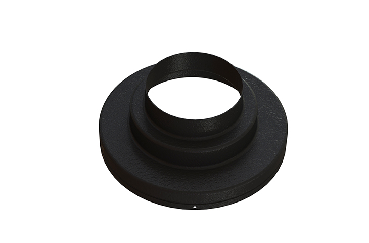 Air Intake Filter Stepped Adaptor/Reducer - 152mm to 75mm Black Anodised Alloy - R01SE6033