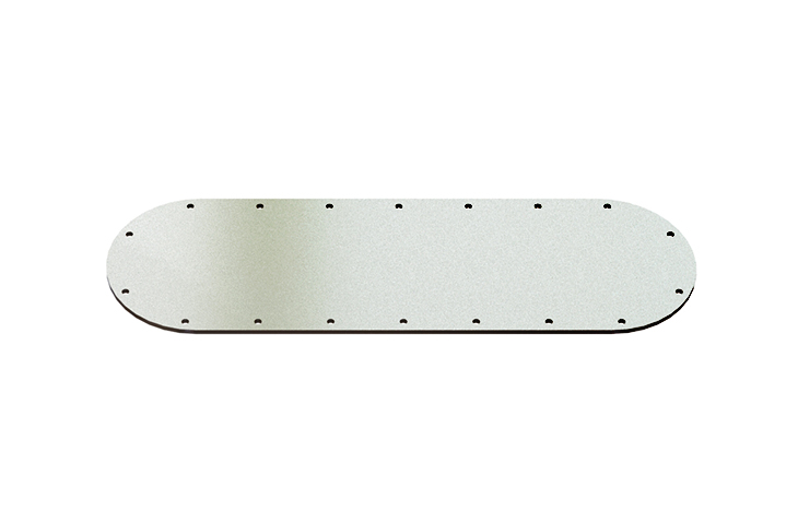 ReVerie Fontana Plenum/Zolder 65X Blank Backplate - 4mm Alloy (for Boosted Applications) - R01SE6171