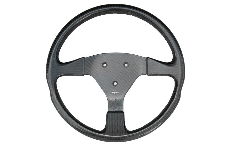 Rally 330 Carbon Steering Wheel - 3-Stud (50.8mm PCD), Untrimmed - R01SH0022