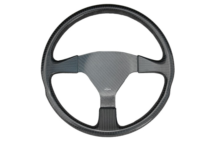 Rally 330 Carbon Steering Wheel - Undrilled, Untrimmed, Fire Retardent - R01SH0023