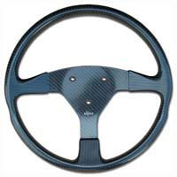 Rally 350 Carbon Steering Wheel - 3-Stud (50.8mm PCD), Untrimmed