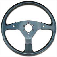 Rally 330 Carbon Steering Wheel - MOMO/Sparco/OMP (70mm PCD), Untrimmed, 2 Button