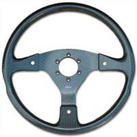 Rally 330 Carbon Steering Wheel - MOMO/Sparco/OMP (70mm PCD), Untrimmed, 3 Button