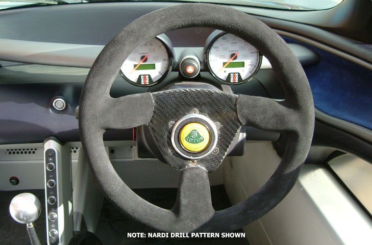 Eclipse 315 Carbon Steering Wheel - Undrilled, Untrimmed, Offset - R01SH0056