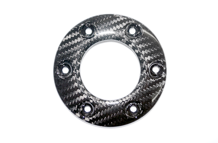 Carbon Fibre Horn Push Ring for MOMO/Sparco/OMP (70mm PCD) Fitment - R01SH0057