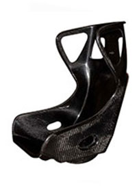 ReVerie XR C Carbon Fibre Seat (W) - Twin Skin, Untrimmed, Head Restraint, Side Mount Only