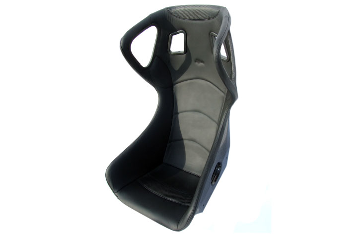 ReVerie XR C Carbon Fibre Seat (W) - Twin Skin, Leather, Head-Restraint, NON FIA - R01SI0071