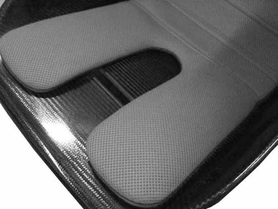 ReVerie Seat Cushion Kit (Narrow) - FIA Spacer Fabric: Grey - R01SI6135G