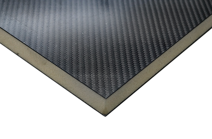 Carbon Fibre Foam Core Sheet/Panel 5.4mm 2500mm x 750mm - R01SU0162