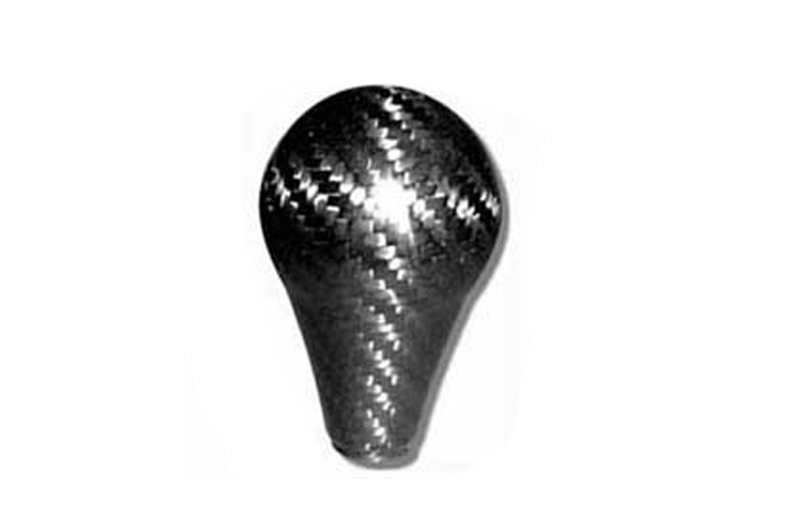 Carbon Fibre Gear Shift Knob (Light Bulb Style) - Unfilled, Alluminium insert M14x1.25 - R01SU0336