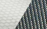 Carbon fibre alloy honeycomb sandwich panels