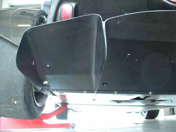 Rear Diffuser and Floor Sections